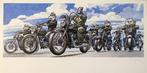 Guarnido, Juanjo - 1 Offset Print - Blacksad - Les Motos -, Boeken, Nieuw