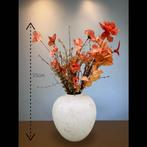 Zijden Bloemen met American porcelain gember pot Big, Verzenden, Nieuw