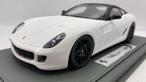 BBR 1:18 - Modelauto - Ferrari 599 GTB Fiorano Bianco opaco, Hobby en Vrije tijd, Modelauto's | 1:5 tot 1:12