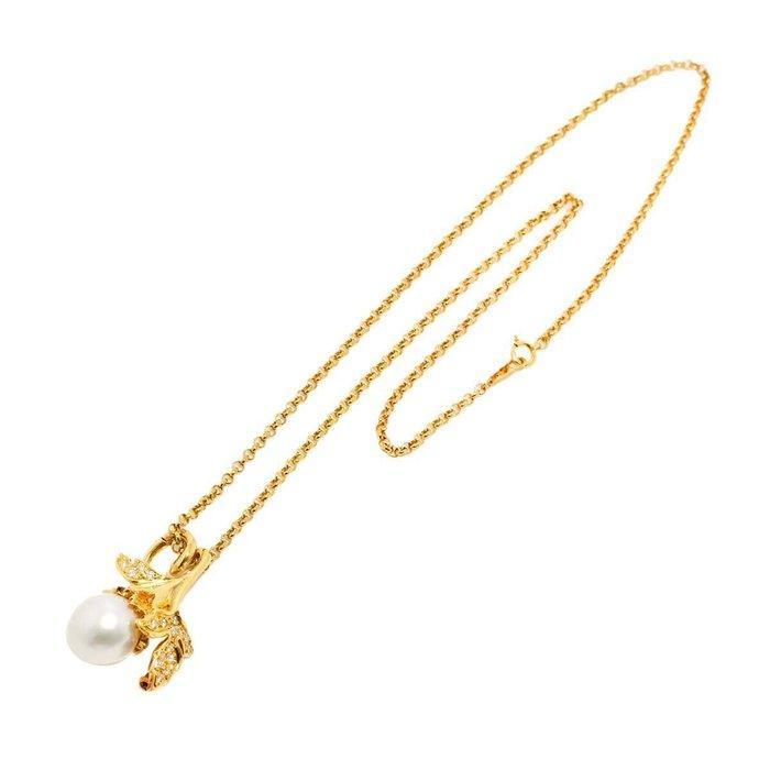 Mikimoto - Halsketting - 18 karaat Geel goud, Sieraden, Tassen en Uiterlijk, Kettingen