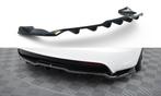 Achterbumper diffusor Tesla Model S Plaid Gloss-Black V1, Ophalen of Verzenden, Nieuw