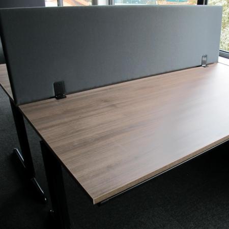 (MDK-104897) Kwadrant refurbished opzetwand, Huis en Inrichting, Bureaus, Bureau, Gebruikt, In hoogte verstelbaar, Ophalen of Verzenden