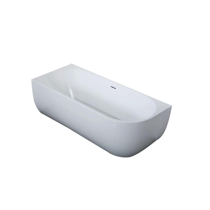 Half vrijstaand bad links 180x80, Huis en Inrichting, Badkamer | Complete badkamers, Nieuw, Met bad, Verzenden