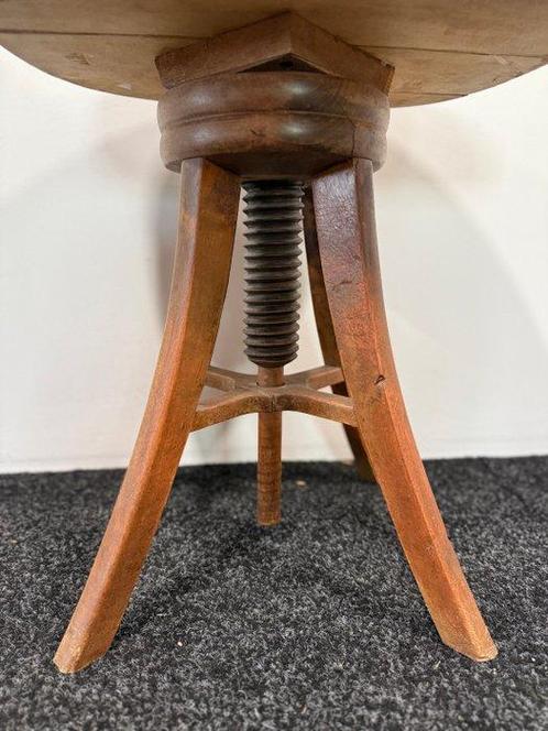 Kruk - Hout - Hoogte verstelbaar, Antiek en Kunst, Antiek | Wandborden en Tegels