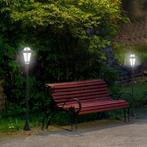 TRUUSK Tuinlantaarn Op Zonne-energie, Set Van 2, Tuinverlich, Tuin en Terras, Buitenverlichting, Verzenden, Nieuw