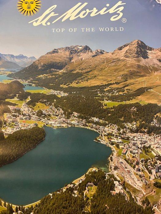 Anonymous - Engadin St. Moritz - St. Moritz - Top of the, Antiek en Kunst, Kunst | Tekeningen en Foto's