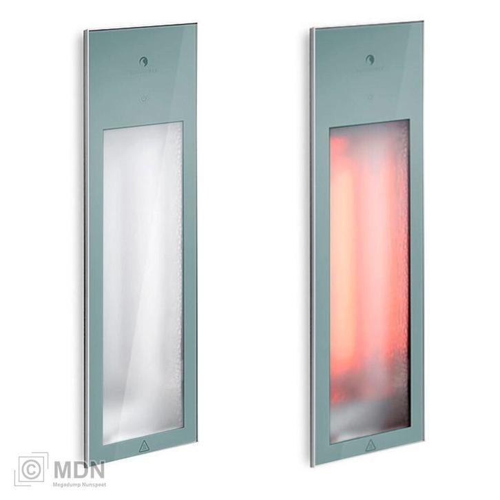 Sunshower Square Pure 2.0 Organic Grey inbouw Infrarood, Witgoed en Apparatuur, Zonnebanken en Gezichtsbruiners, Nieuw, Verzenden