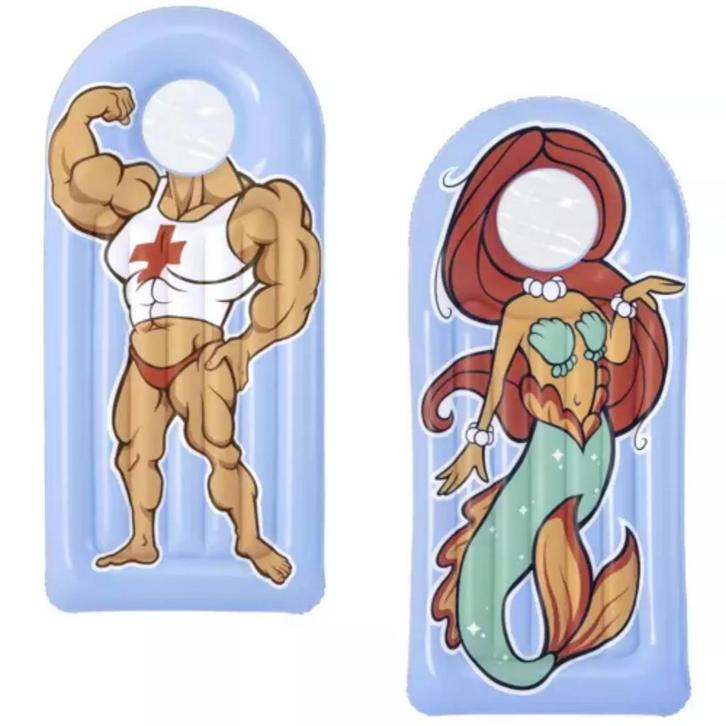 Bestway Face Flip Opblaasbaar Matras 188x89 cm - Ultieme..., Watersport en Boten, Duiken, Nieuw, Ophalen of Verzenden