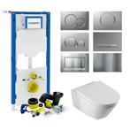Geberit UP320 Toiletset | BWS Metro 56cm | Sigma Drukplaat, Ophalen of Verzenden, Nieuw, Overige typen