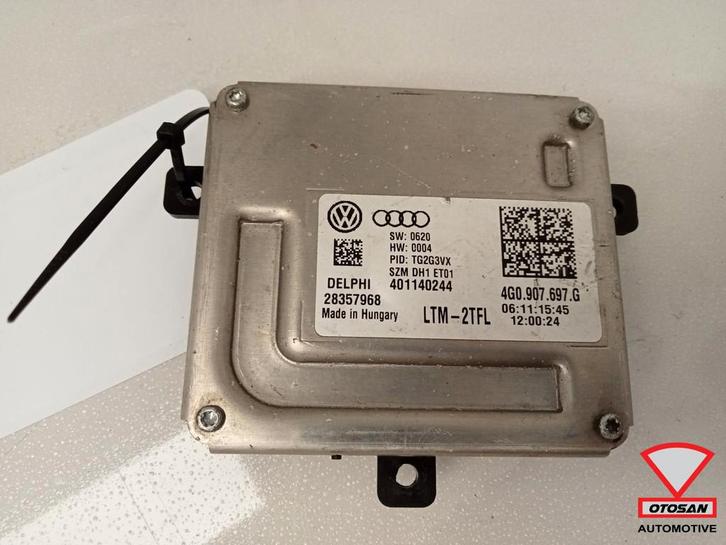 VW Audi Koplamp module Origineel 4G0907697G, Auto-onderdelen, Verlichting, Gebruikt, Audi, Ophalen