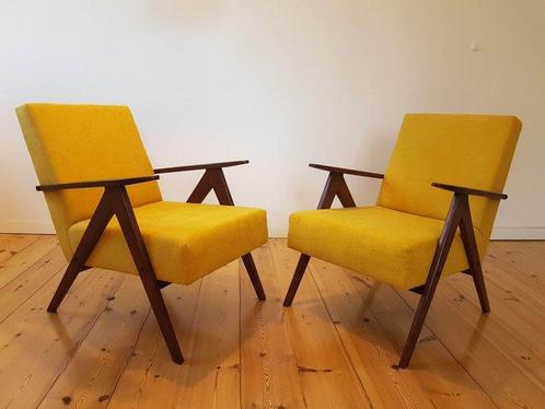 Guchoaskie Fabryki Mebli - Henryk Lis - Fauteuil (2) -, Antiek en Kunst, Antiek | Meubels | Stoelen en Banken