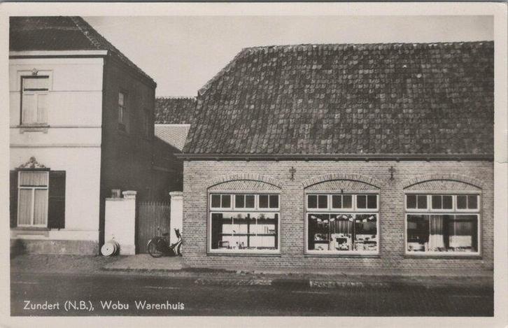 ZUNDERT (N. B.) - Wobu Warenhuis, Verzamelen, Ansichtkaarten | Nederland, Verzenden