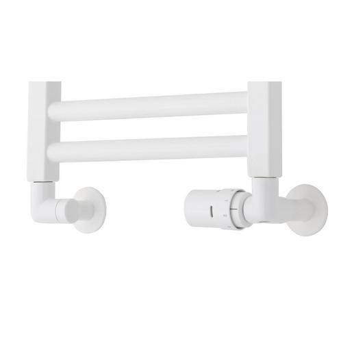 Radiator Aansluitset TVS Valves 120 Wit, Doe-het-zelf en Verbouw, Sanitair, Overige typen, Nieuw, Ophalen of Verzenden