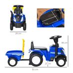 Kinderauto Kinderrijtuig Glijauto NEW HOLLAND Glijrijtuig Kl, Kinderen en Baby's, Speelgoed | Buiten | Voertuigen en Loopfietsen
