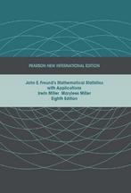 9781292025001 Mathematicl Stats With Applications PNIE, Irwin Miller, Zo goed als nieuw, Verzenden