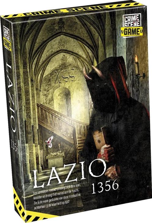 Crime Scene - Lazio 1356 | Tactic - Gezelschapsspellen, Hobby en Vrije tijd, Gezelschapsspellen | Bordspellen, Nieuw, Verzenden