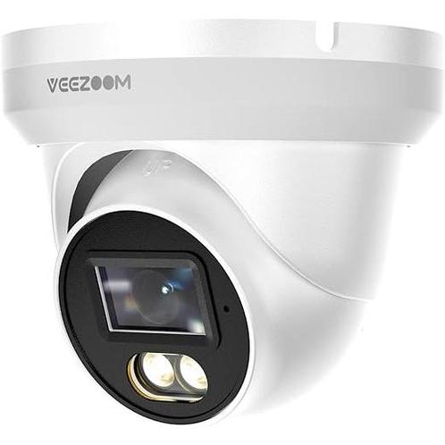 Veezoom - beveiligingscamera 4K 5mp - PoE buitencamera IP, Audio, Tv en Foto, Videocamera's Digitaal, Verzenden