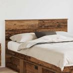 vidaXL Hoofdbord Oud Hout 140 cm Bewerkt hout, Huis en Inrichting, Slaapkamer | Bedden, Verzenden, Nieuw, Bruin, Hout