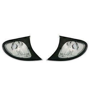 Witte Knipperlichten Zwart Rand BMW E46 Sedan/Touring B6294, Auto-onderdelen, Verlichting