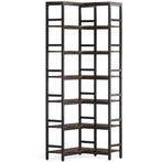 Hoge Hoekboekenkast Industrieel met 7 Planken, Verzenden, Nieuw