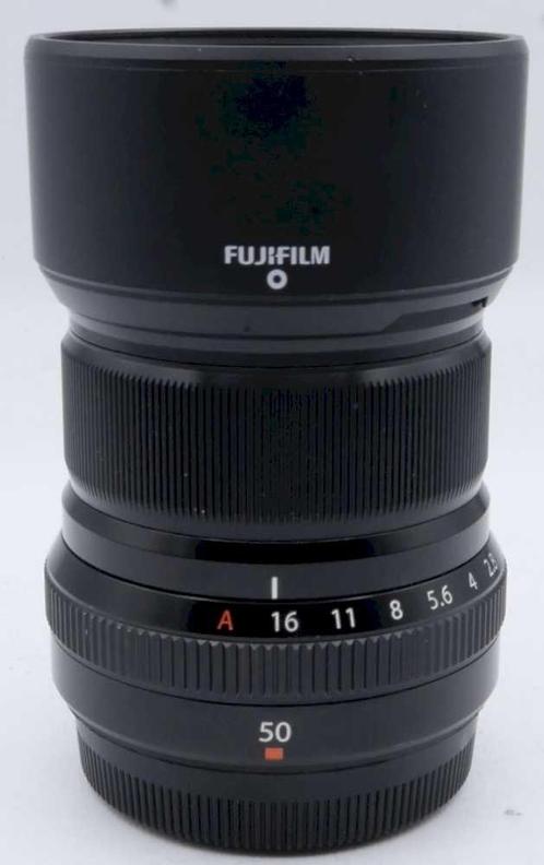 Fujifilm XF50mm f/2.0 WR Zwart Occasion, Audio, Tv en Foto, Fotografie | Lenzen en Objectieven, Zo goed als nieuw, Ophalen of Verzenden