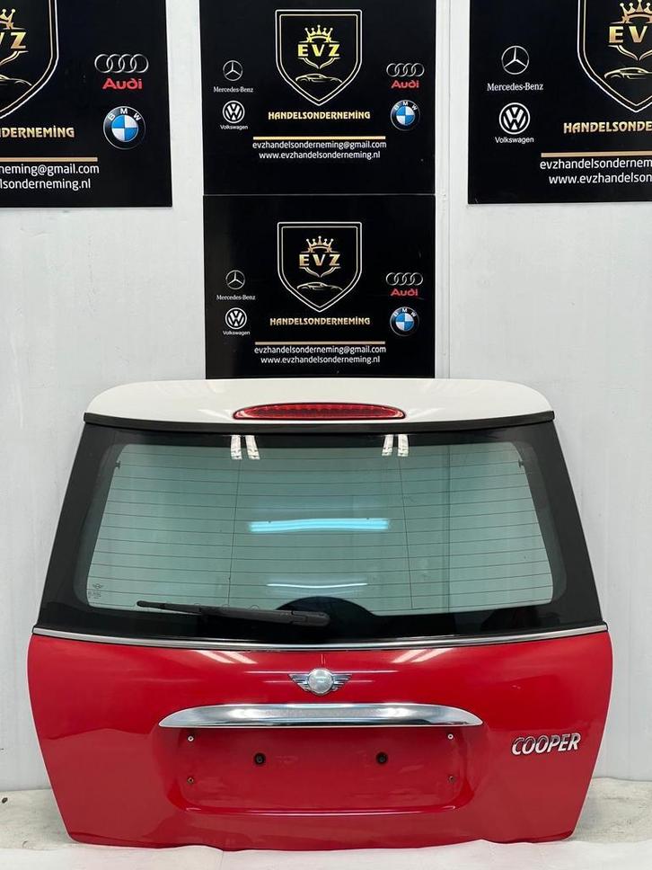 BMW Mini Cooper One achterklep bj.2003 kleur rood, Auto-onderdelen, Carrosserie en Plaatwerk, Gebruikt, BMW, Achter, Achterklep