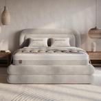 Opbergboxspring Halo Taupe, Nieuw