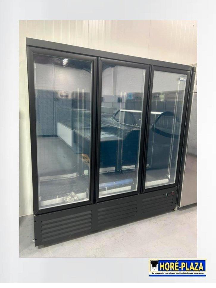 CombiSteel 3-Deurs Glasdeur Vriezer Zwart - Horeca, Zakelijke goederen, Horeca | Keukenapparatuur, Nieuw zonder verpakking, Koelen en Vriezen
