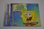 SpongeBob Battle For Bikini Bottom (GBA HOL MANUAL), Verzenden, Zo goed als nieuw