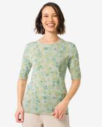 HEMA Dames trui Raven bloemen lichtgrijs, Verzenden, Nieuw