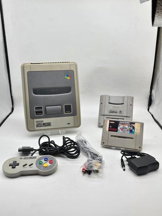 Nintendo - Snes - Original Super Nintendo Console+Super, Spelcomputers en Games, Spelcomputers | Overige Accessoires
