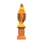 Maria - op sokkel - gietijzer - 180 cm - rustieke decoratie, Ophalen of Verzenden, Nieuw