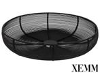XEMM Fruitmand Pim - Draadmand - 29 x 29 cm - Zwart, Verzenden, Nieuw