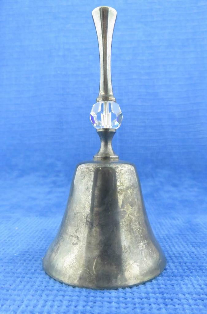 Verzilverde tafelbel, Huis en Inrichting, Woonaccessoires | Overige, Gebruikt, Verzenden