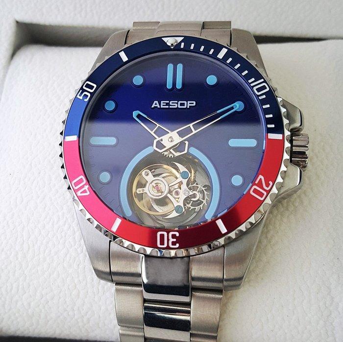 Aesop - TOURBILLON - Diamond - Swiss - Ceramic - Sapphire -, Sieraden, Tassen en Uiterlijk, Horloges | Heren
