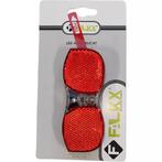 Falkx LED fietsachterlicht - 80mm - Zwart - Inclusief bat..., Fietsen en Brommers, Ophalen of Verzenden, Nieuw