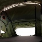 Daktent Lago - 2-personen - Incl. Matras - Zwart / Olijfgroe, Caravans en Kamperen, Verzenden, Nieuw