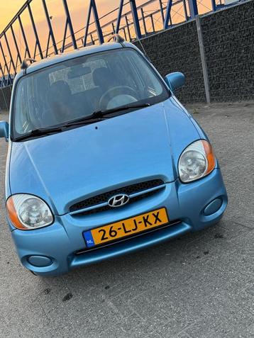 Frisse Hyundai Atos 1.0 I 2003 Blauw LAGE KM beschikbaar voor biedingen