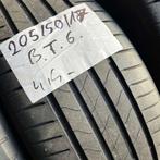 2 x Bridgestone Turanza 6 205-50-17 Zomerbanden 4,5mm, Auto-onderdelen, Gebruikt, 17 inch, Band(en), Personenwagen