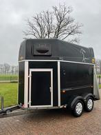 Mooie Humbaur 2-paards uit 2012 met zadelkamer!, Ophalen, Zo goed als nieuw, 2-paards trailer