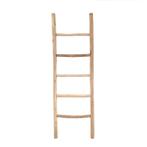 Teakea - Teakhouten decoratie ladder | Naturel Eiken-Look|, Verzenden, Nieuw