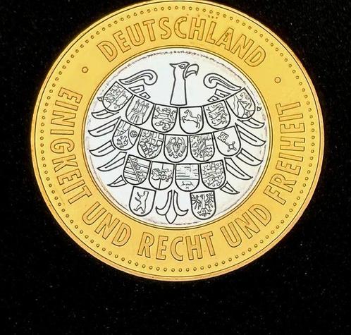 Duitsland. Medal Montagsdemonstrationen 1989, plata 999 ,, Postzegels en Munten, Munten | Europa | Niet-Euromunten