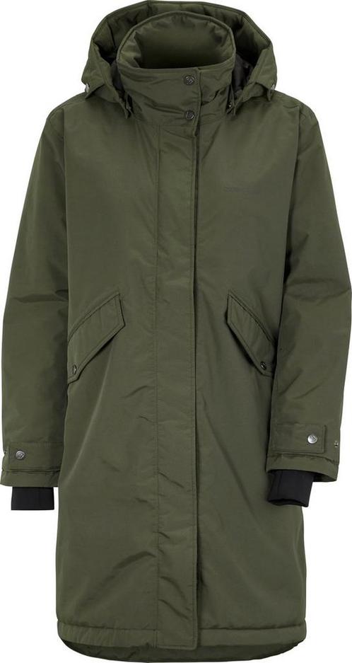 Didriksons dames parka groen maat 42 JOSEFINE WNS PARKA