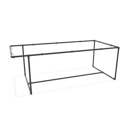 Steigerbuis Tafel Linz | Zwart 26.9 MM | DIY | Bouwpakket |, Huis en Inrichting, Tafels | Eettafels, Ophalen of Verzenden