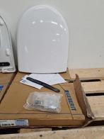 Geberit Renova Closetzitting met deksel topfix 37x45,5 cm, Doe-het-zelf en Verbouw, Sanitair, Ophalen of Verzenden, Nieuw, Overige typen