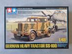 Tamiya 32593 German Heavy Tractor SS-100 1:48, Verzenden, Nieuw, Tamiya