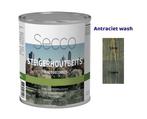 Secco Steigerhoutbeits | 2½ liter | Antraciet Wash, Nieuw, Verzenden