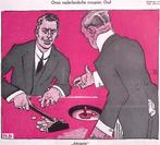 Spotprent over de gokkende overheid (lijst optie, Lithos), Antiek en Kunst, Kunst | Litho's en Zeefdrukken, Verzenden