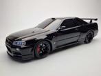 RM Models 1:18 - Modelauto - Nissan Skyline R34 GT-R - Zwart, Nieuw