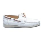 A. Testoni - NO RESERVE - White Boat Slip-on Moccasin - UK:, Nieuw